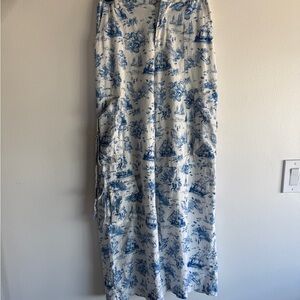 Avec Les Filles linen cargo pants